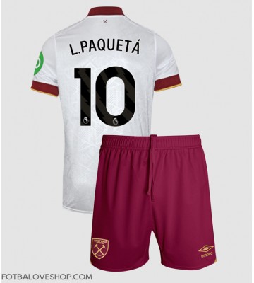 West Ham United Lucas Paqueta #10 Dětské Alternativní Dres 2024-25 Krátký Rukáv (+ trenýrky)